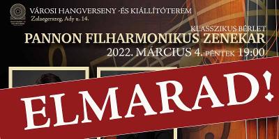 ELMARAD! Pannon Filharmonikus Zenekar koncertje (Klasszikus Brlet)